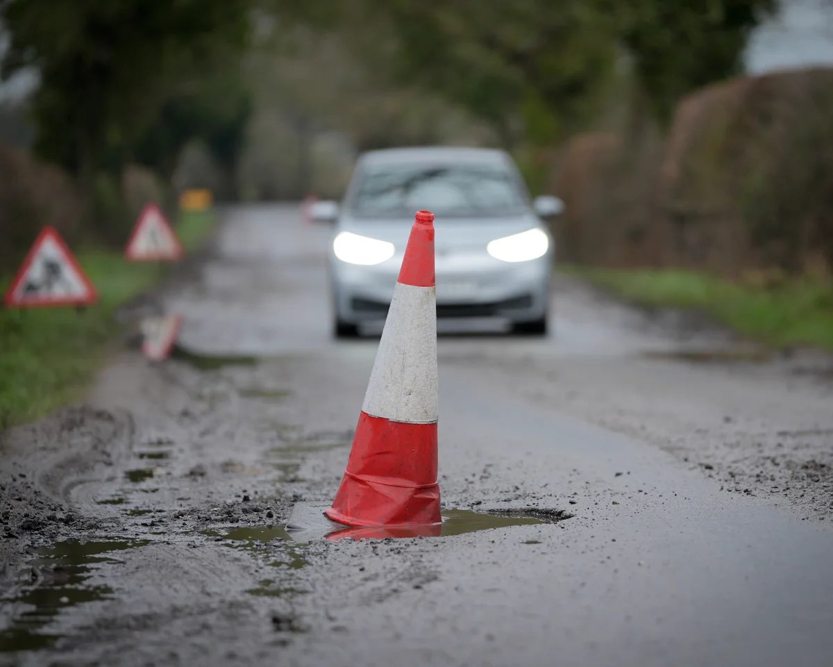 Expect even more potholes on UK roads after summer heatwaves, says RAC