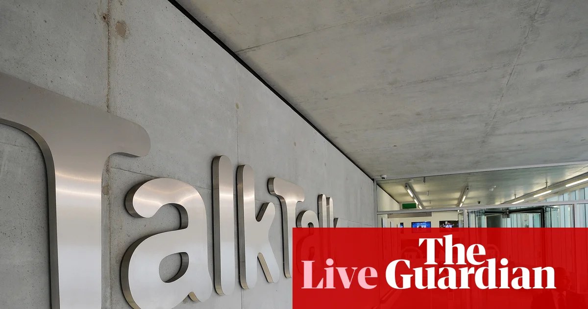 BT strikes deal to rescue broadband firm TalkTalk; euro slides amid France debt burden fears – business live