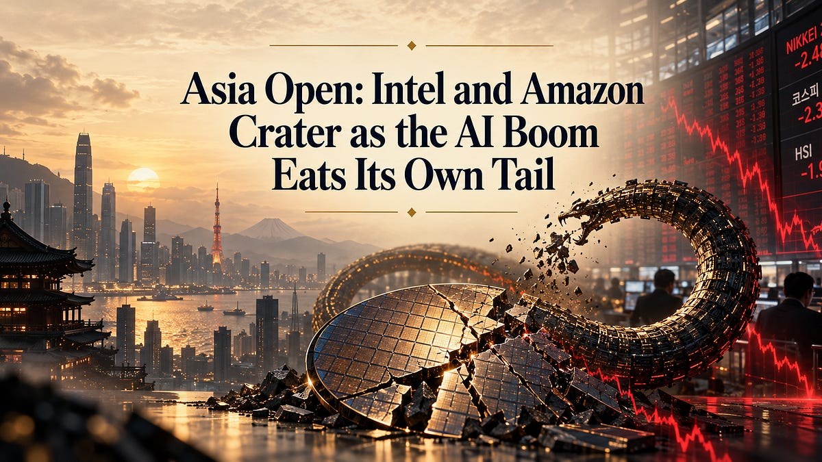 Intel and Amazon Crater as the AI Boom Eats Its Own Tail in Asia