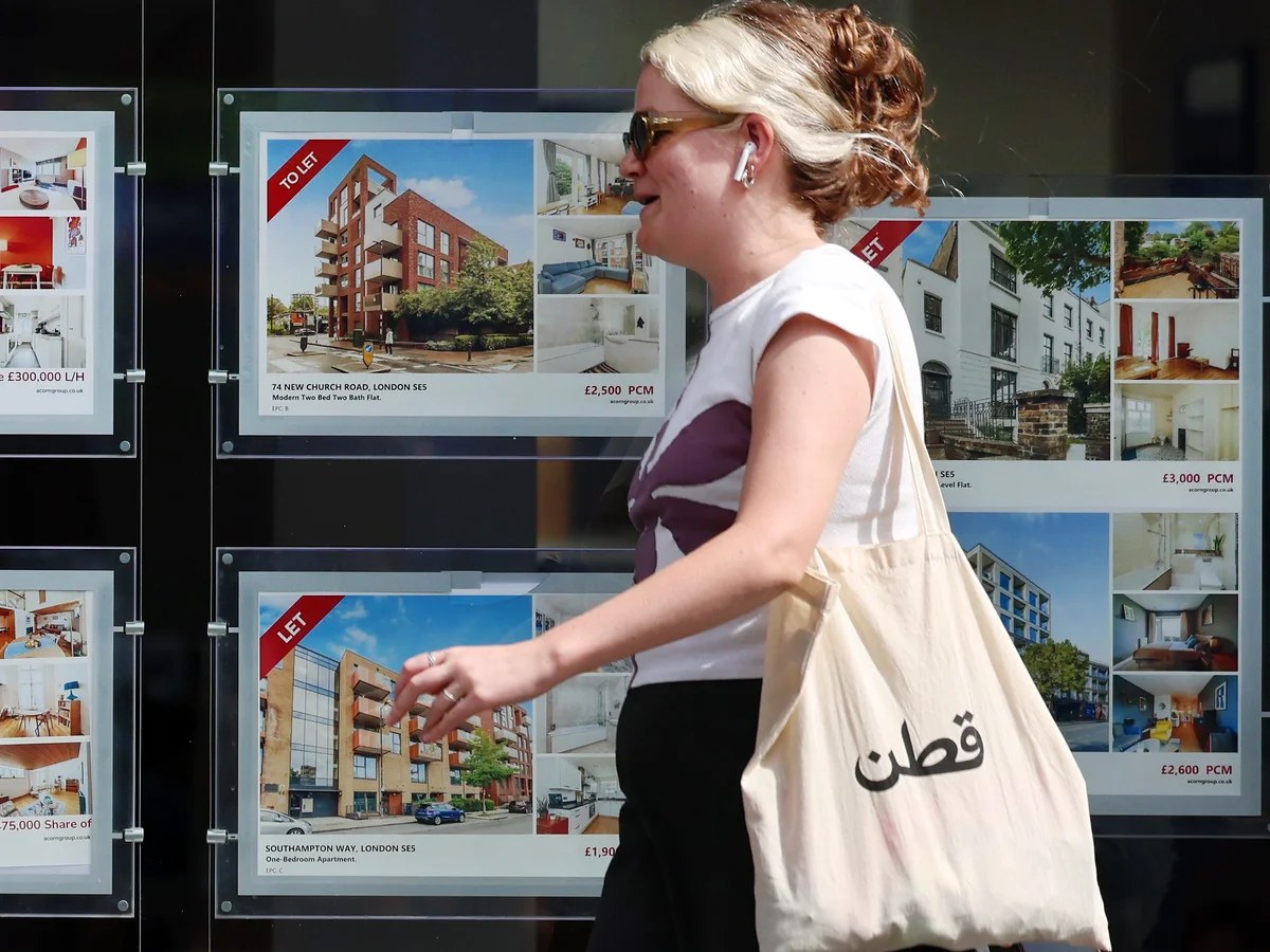 Annual UK house price growth halves as mortgage rates rise – business live