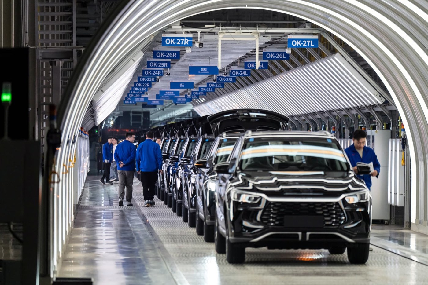 America shut out Chinese EVs. Britain welcomed them — and now faces a difficult choice